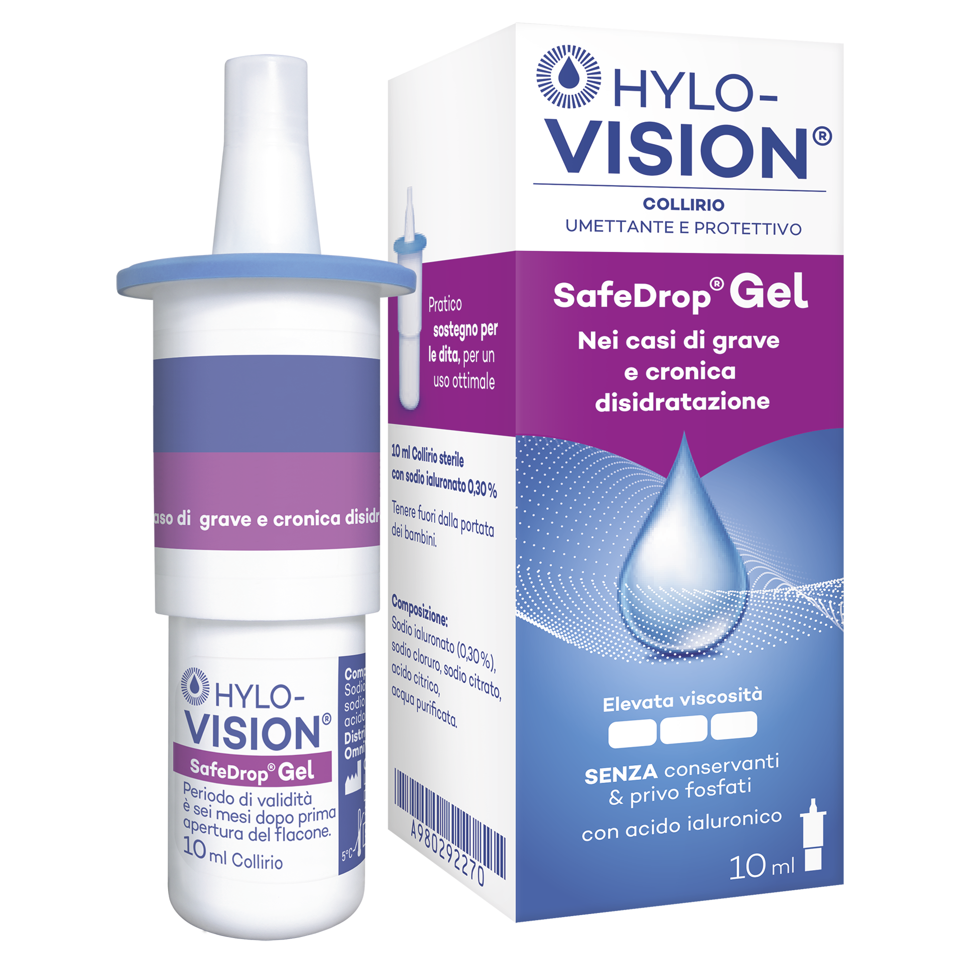 HYLO-VISION® SafeDrop® Gel